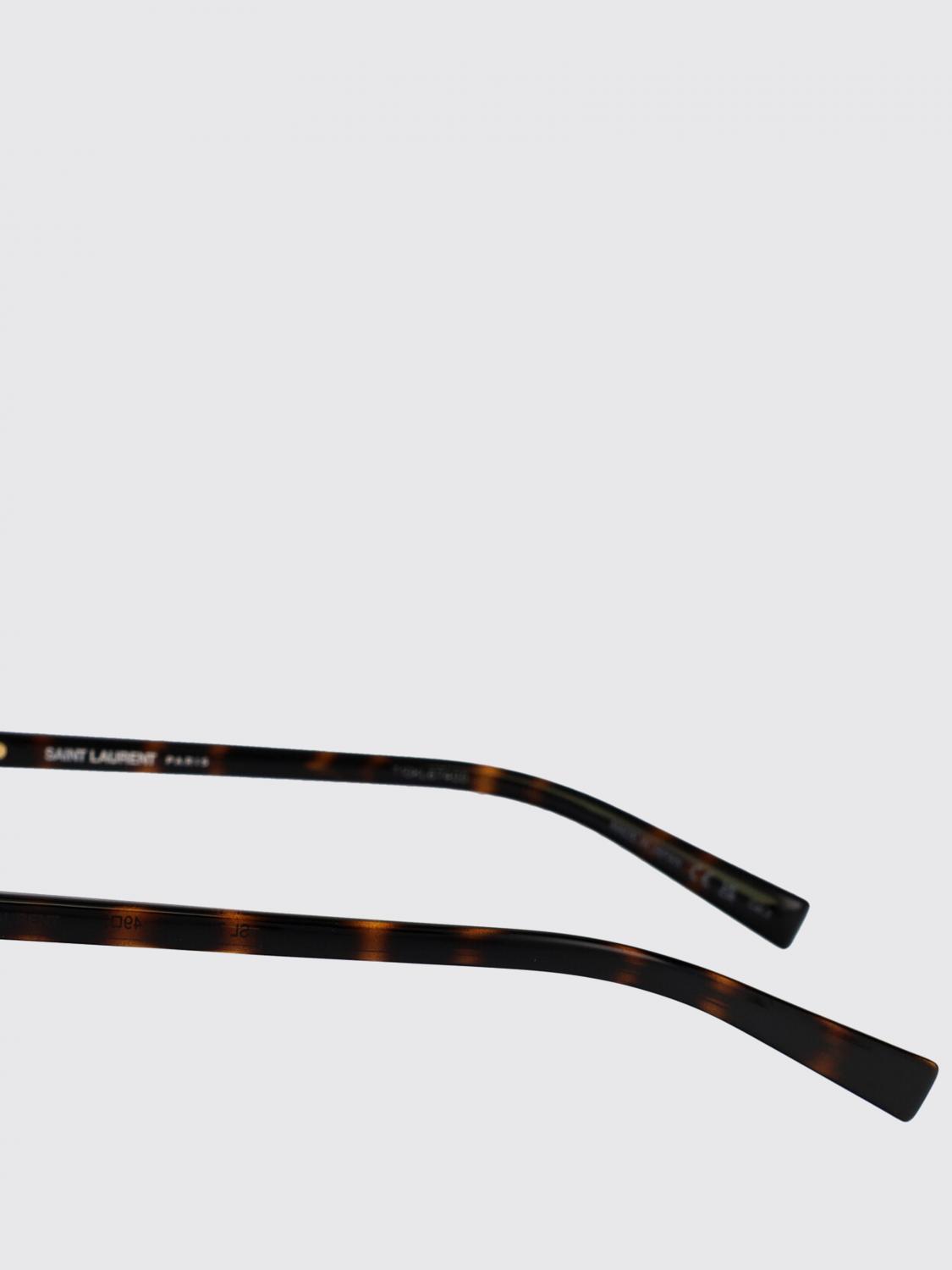 SAINT LAURENT 선글라스: Saint Laurent SL 707 메탈 및 아세테이트 선글라스, 골드 - Img 4