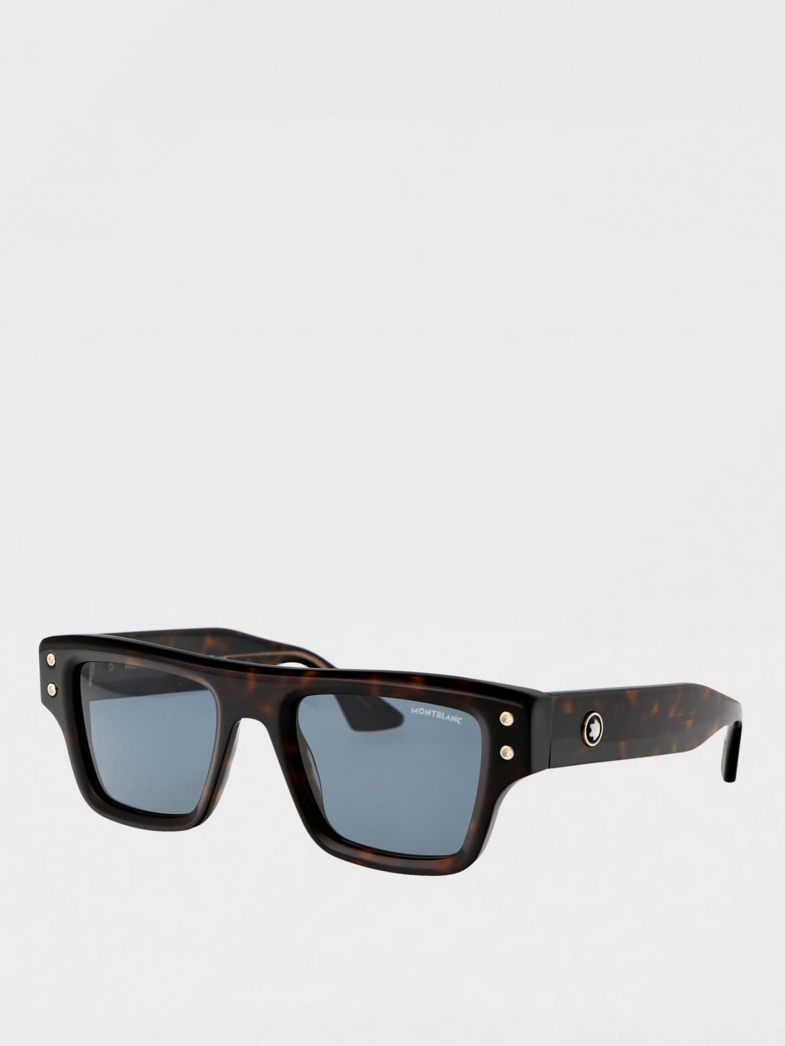MONTBLANC SUNGLASSES: Sunglasses men Montblanc, Brown - Img 1