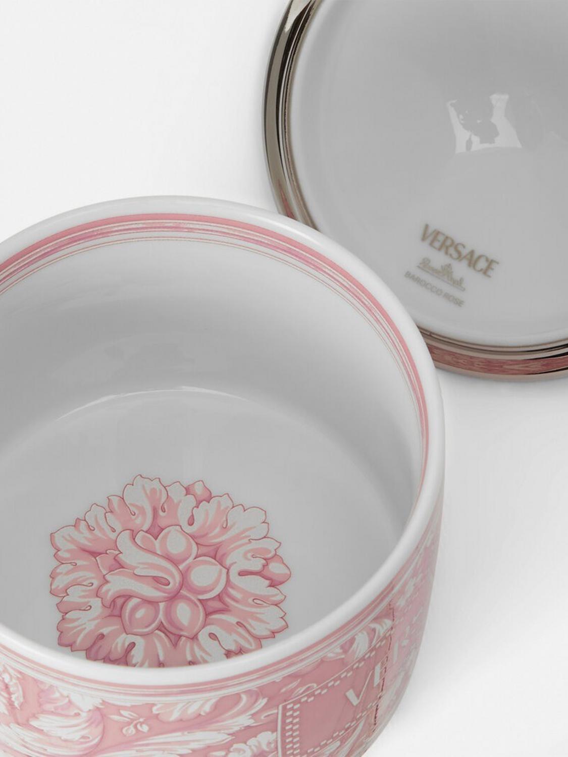 VERSACE HOME AUFBEWAHRUNGSGEGENSTÄNDE UND KÖRBE: Deko-accessoires lifestyle Versace Home, Pink - Img 2