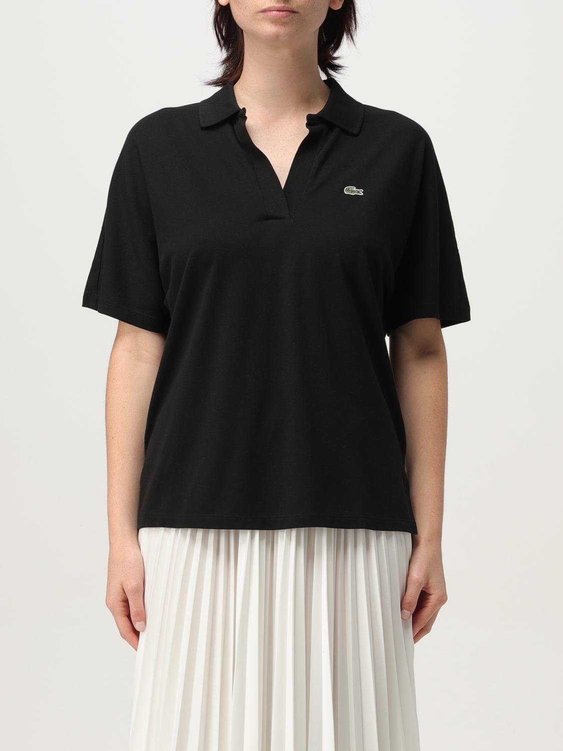 LACOSTE POLO: Camiseta mujer Lacoste, Negro - Img 1