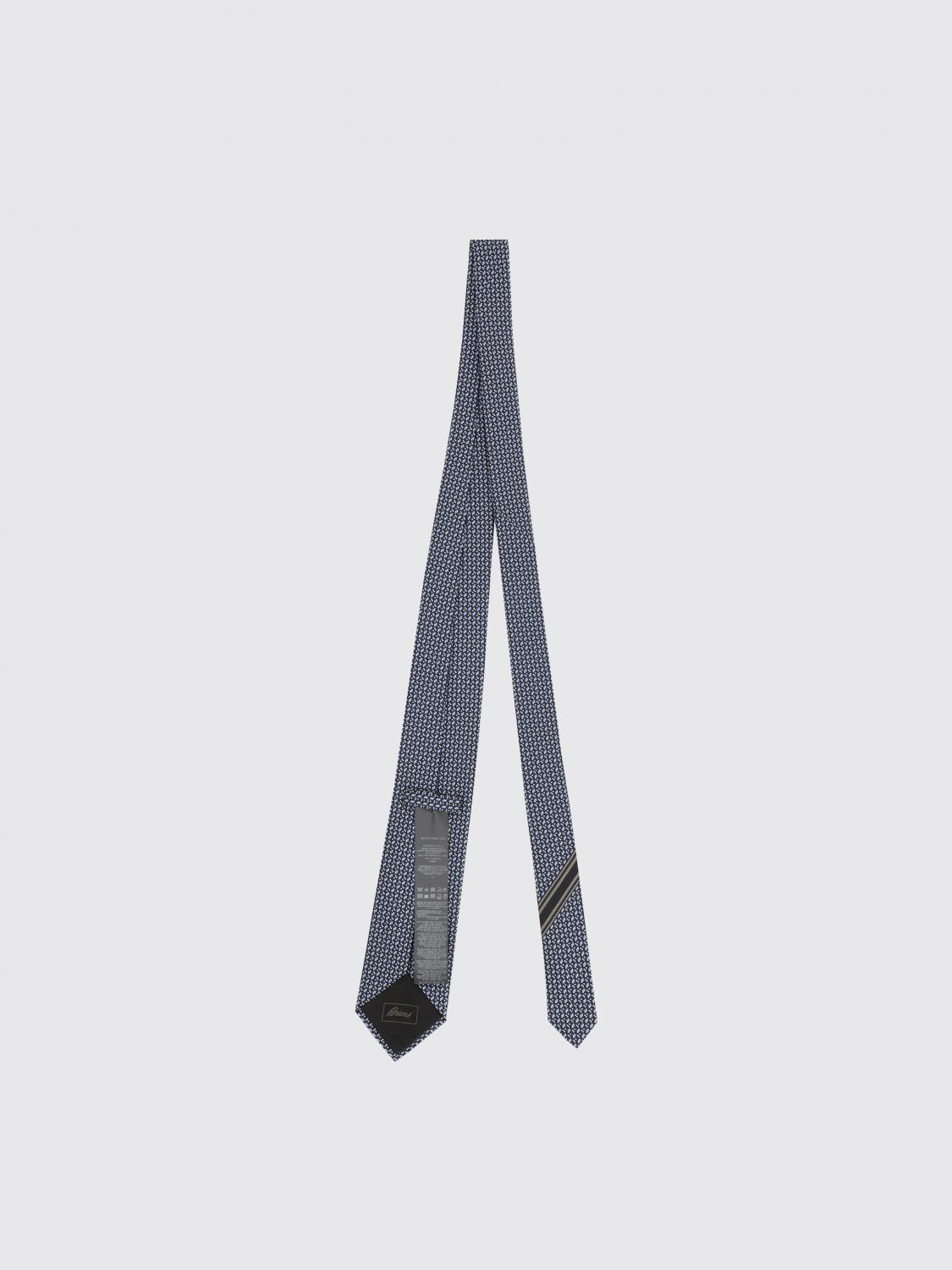BRIONI ГАЛСТУК: Галстук Мужское Brioni, Синий - Img 2