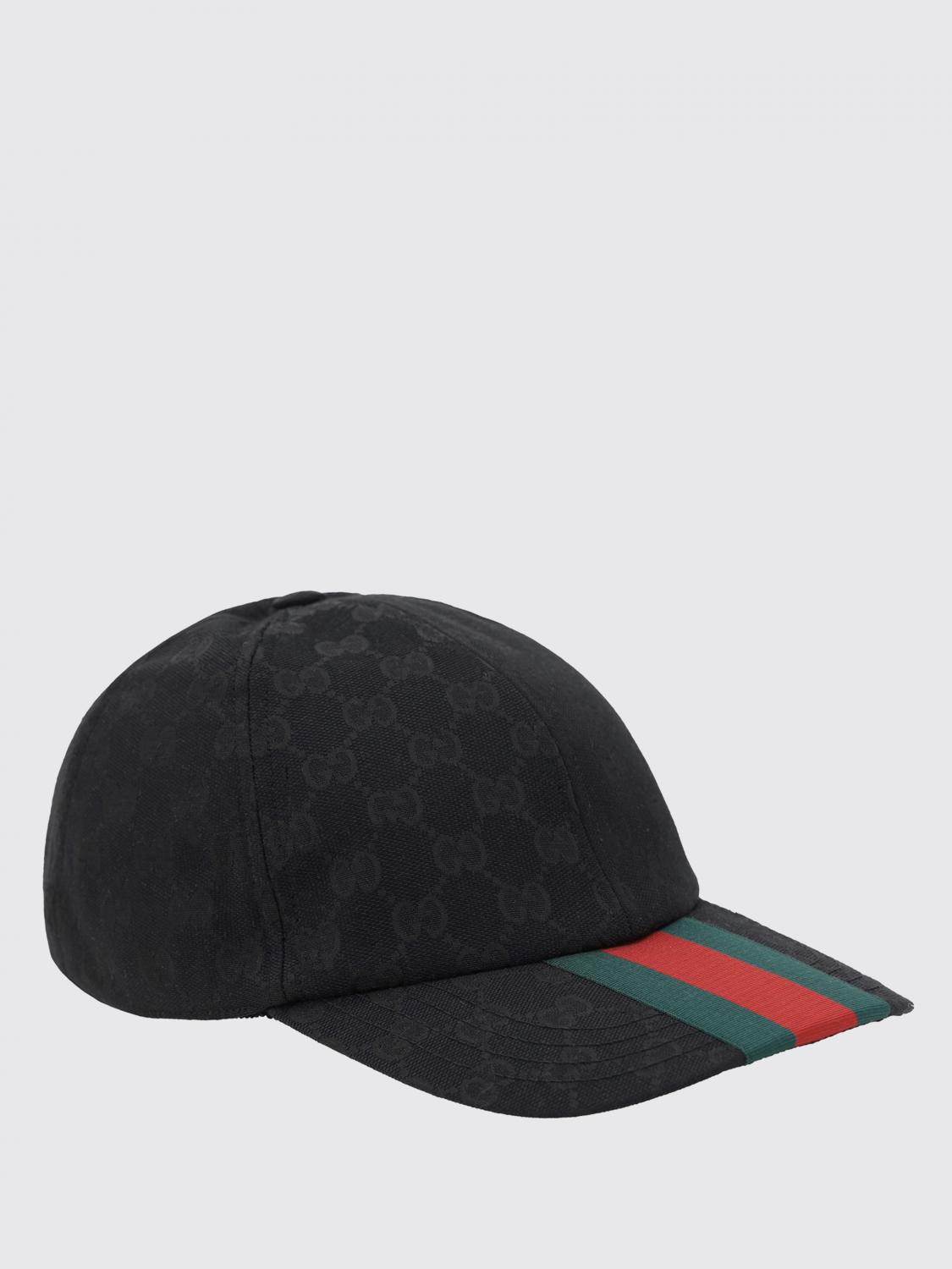 GUCCI HAT: Hat men Gucci, Black - Img 1