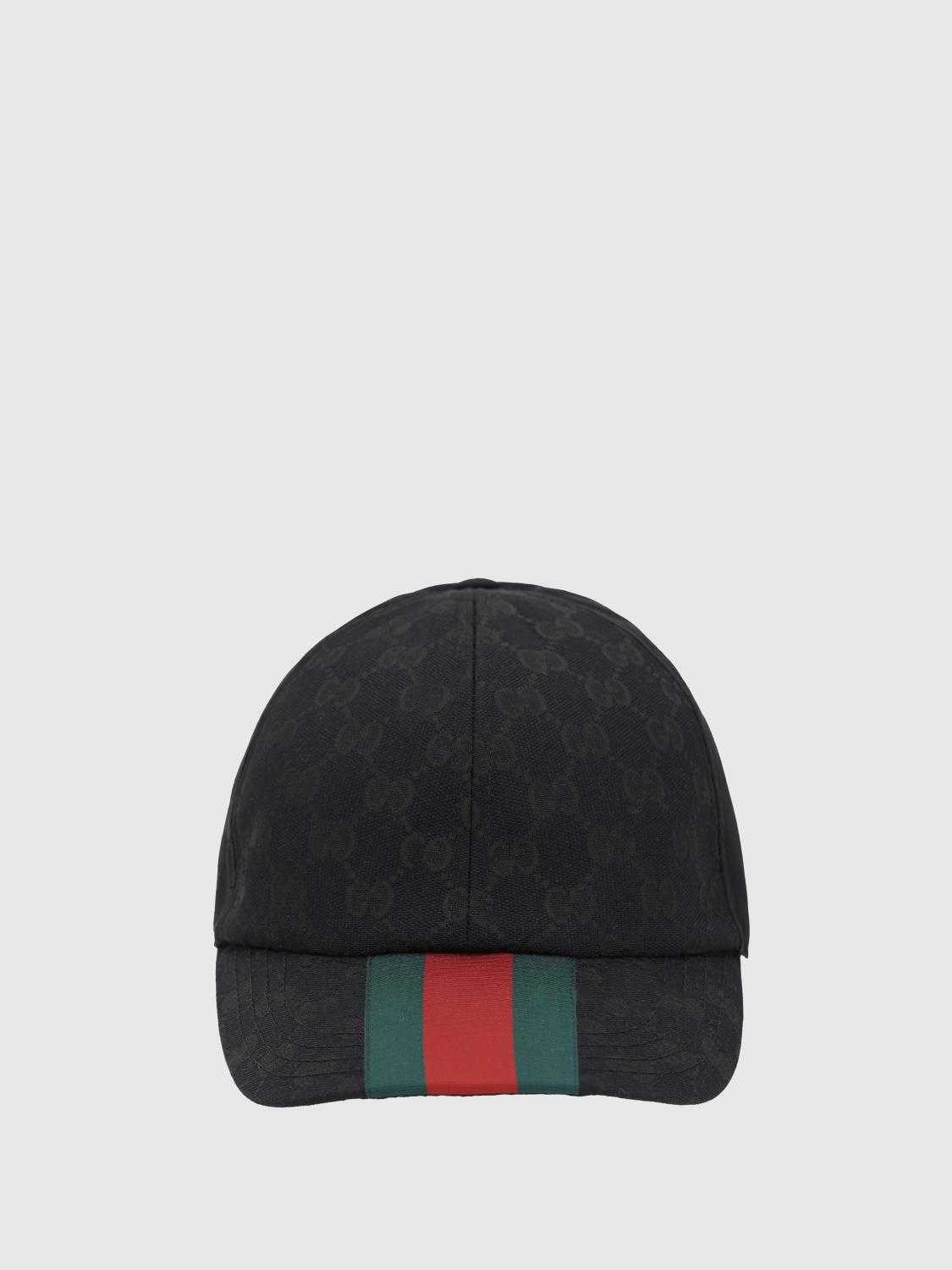 GUCCI HAT: Hat men Gucci, Black - Img 2