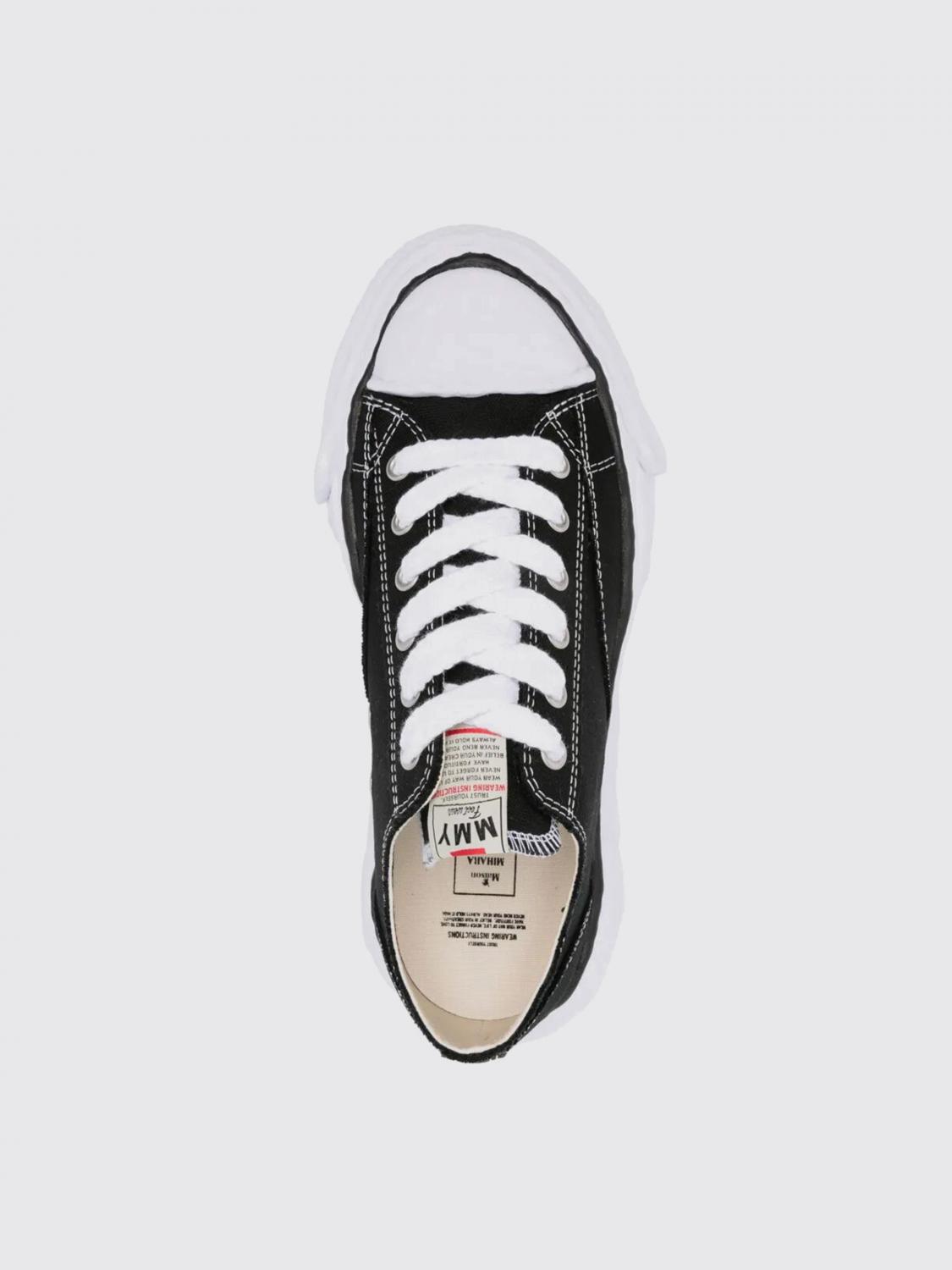 MAISON MIHARA YASUHIRO SNEAKERS: Sneakers Peterson23 Maison Mihara Yasuhiro in canvas , Nero - Img 4