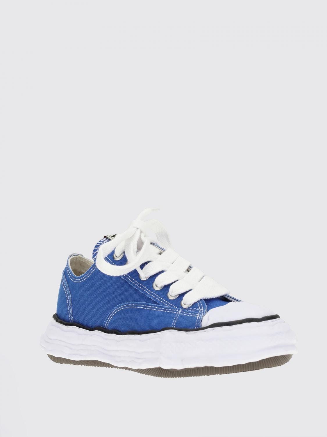 MAISON MIHARA YASUHIRO SNEAKERS: Maison Mihara Yasuhiro Peterson23 Canvas Sneakers, Blue - Img 2