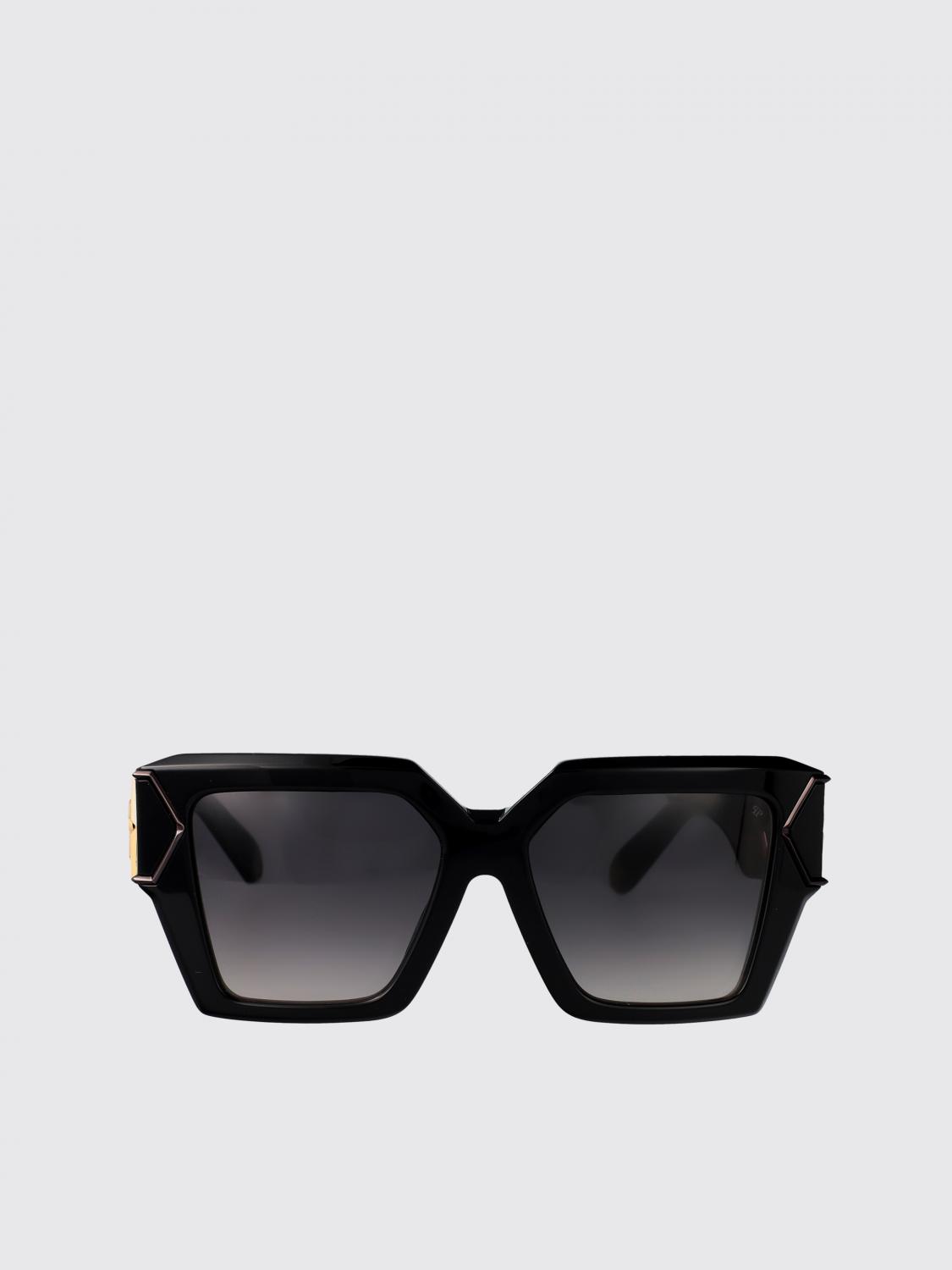 サングラス PHILIPP PLEIN Woman Sunglasses Black SPP135M BLACK PHILIPP PLEIN: Sunglasses woman - Black 1 | Philipp Plein