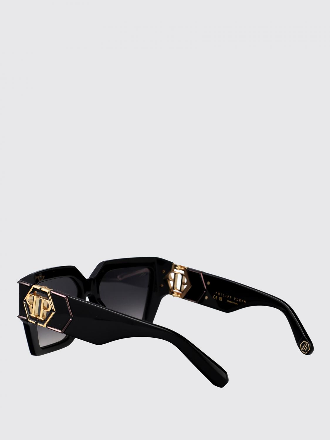 サングラス PHILIPP PLEIN Woman Sunglasses Black SPP135M BLACK PHILIPP PLEIN: Sunglasses woman - Black 1 | Philipp Plein