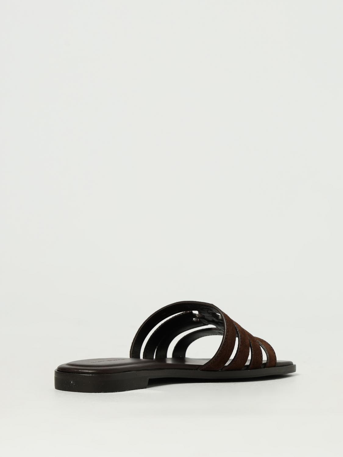 シューズ・サンダルその他 TORY BURCH Woman Flat sandals Brown 169544 201 TORY BURCH: Flat sandals woman - Brown | Tory Burch flat