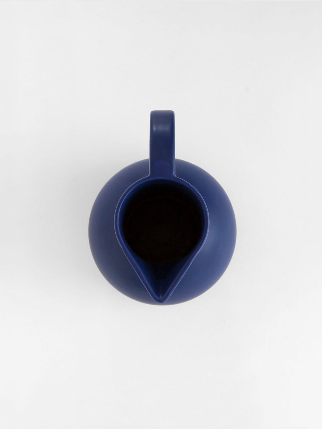 RAAWII BOTTIGLIE E CARAFFE: Brocca Strøm piccola Raawii in ceramica , Blue - Img 2