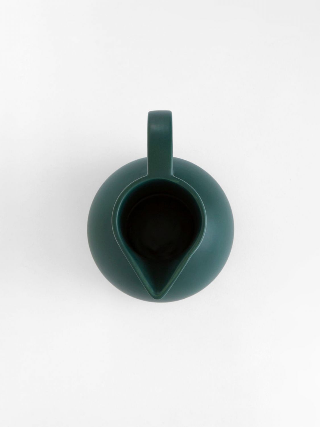 RAAWII BOTTIGLIE E CARAFFE: Brocca Strøm piccola Raawii in ceramica , Verde - Img 2