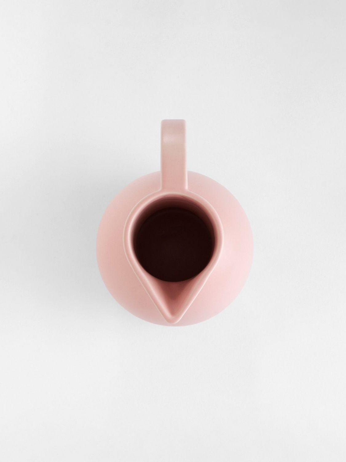 RAAWII BOTTIGLIE E CARAFFE: Brocca Strøm media Raawii in ceramica , Cipria - Img 2