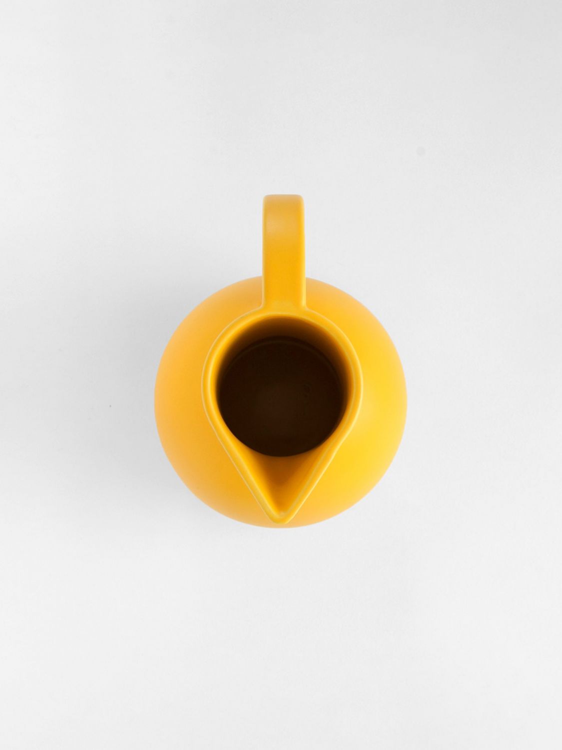 RAAWII BOTTIGLIE E CARAFFE: Brocca Strøm media Raawii in ceramica , Giallo - Img 2