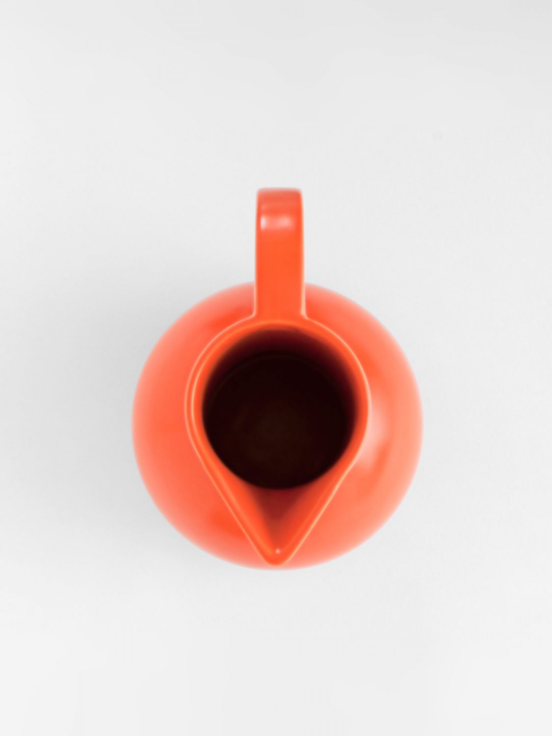 RAAWII BOTTIGLIE E CARAFFE: Brocca Strøm grande Raawii in ceramica , Rosso - Img 2