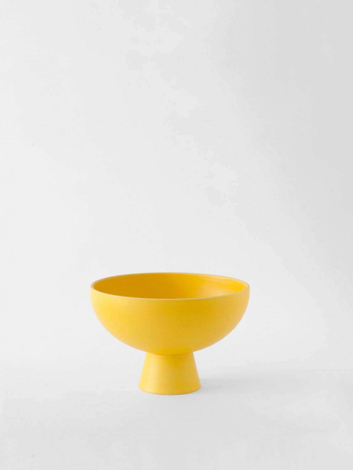 RAAWII VASI: Vaso Strøm piccolo Raawii in ceramica , Giallo - Img 1