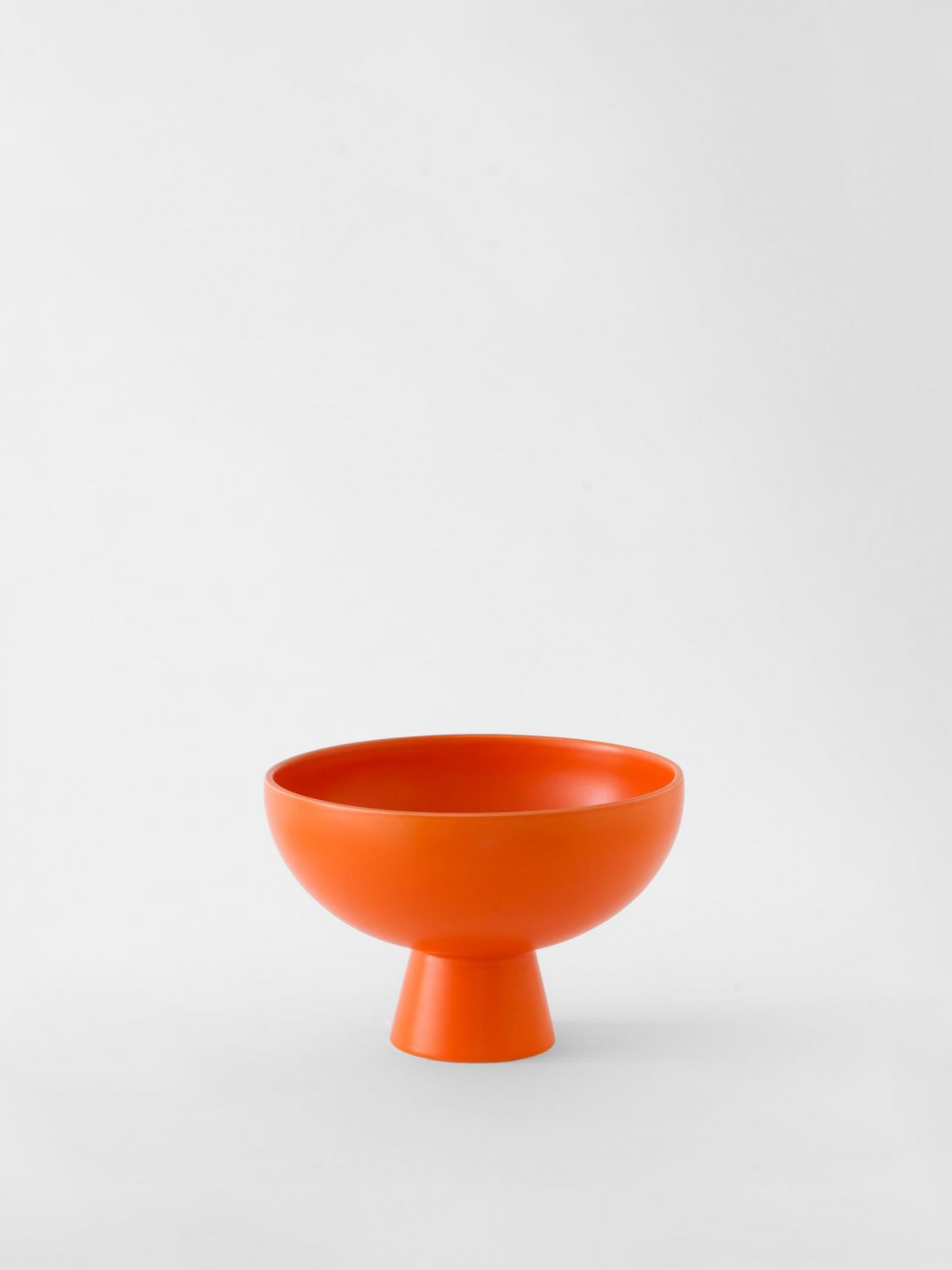 RAAWII VASI: Vaso Strøm piccolo Raawii in ceramica , Arancione - Img 1