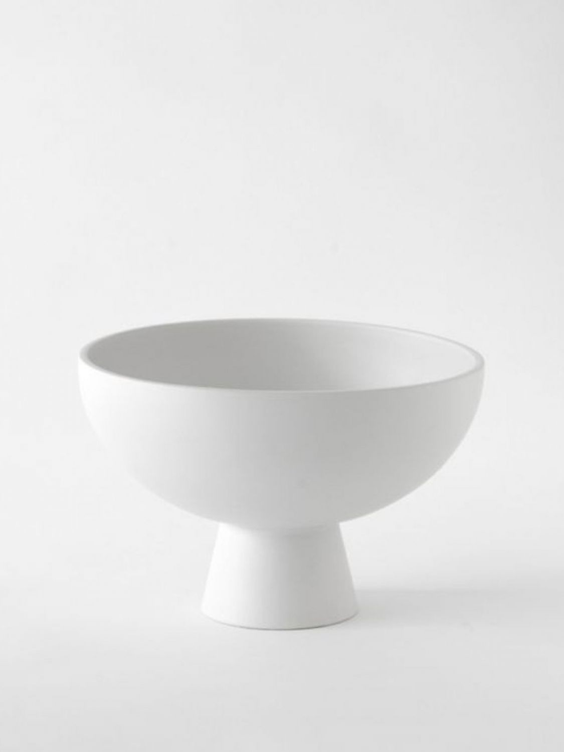 RAAWII VASI: Vaso Strøm medio Raawii in ceramica , Bianco - Img 1