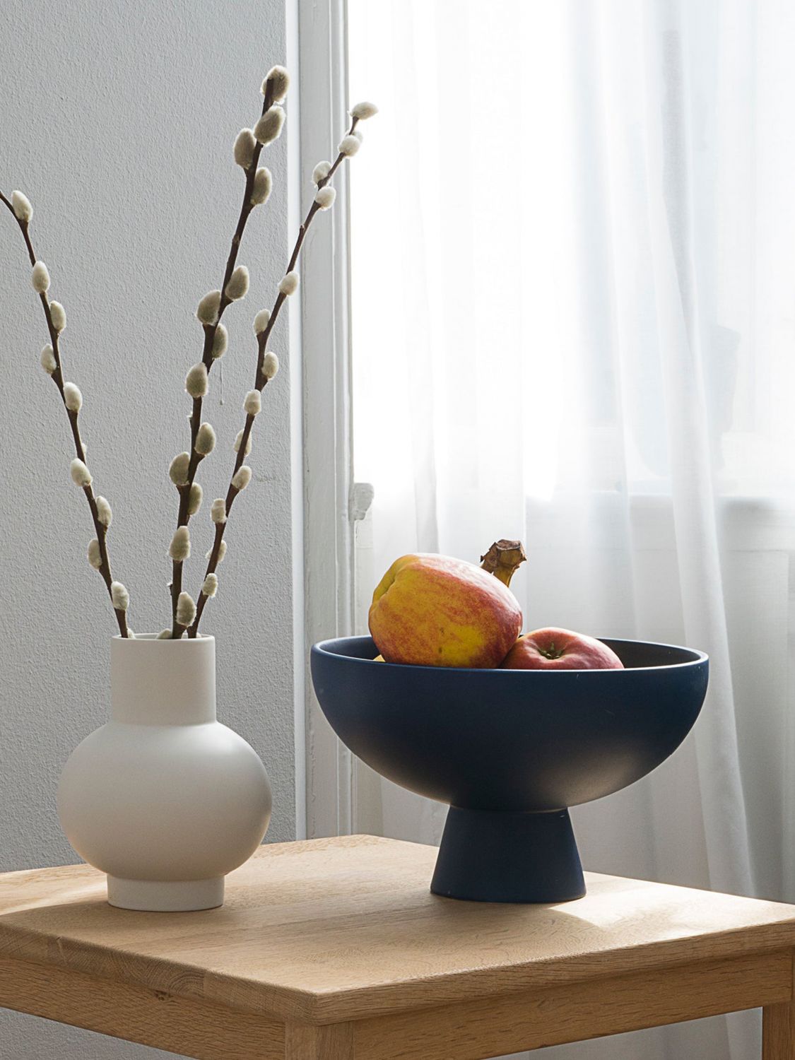 RAAWII VASI: Vaso Strøm grande Raawii in ceramica , Blue - Img 3