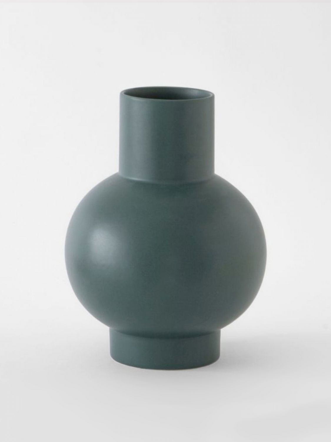 RAAWII VASI: Vaso Strøm extra large Raawii in ceramica , Verde - Img 1