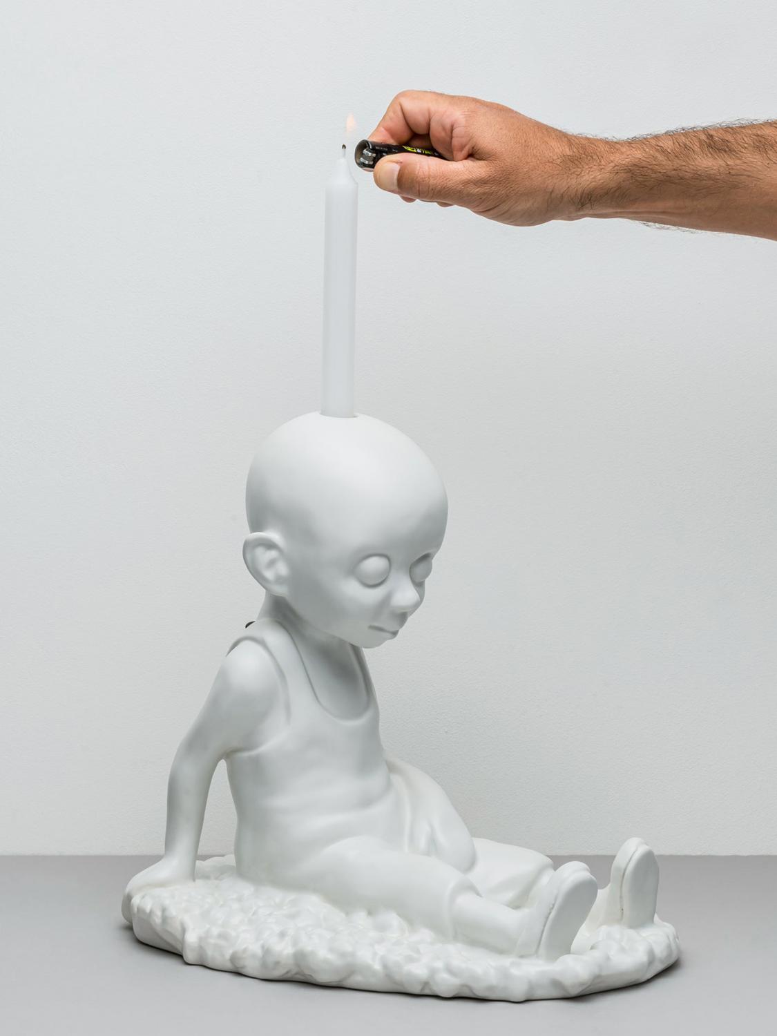 RAAWII CANDLEHOLDERS: Candleholders lifestyle Raawii, White - Img 6