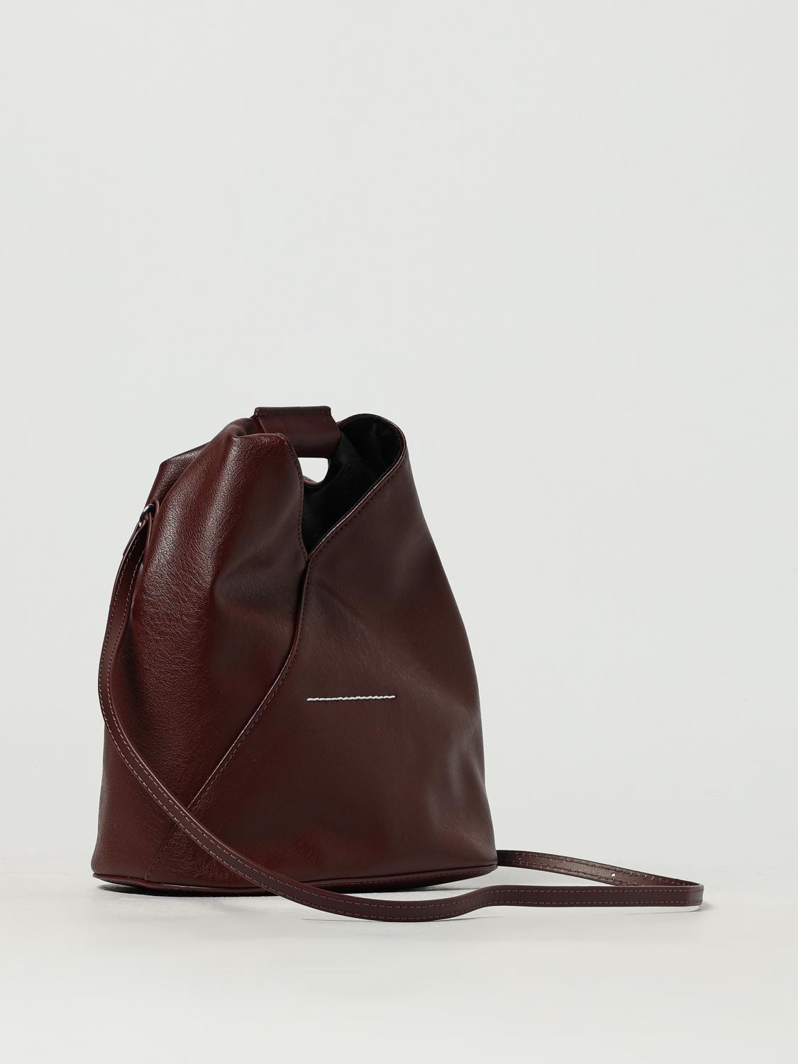ハンドバッグ MM6 Maison Margiela BAG (SB6WD0026P8396) MM6 MAISON MARGIELA: Handbag woman - Burgundy | Mm6 Maison