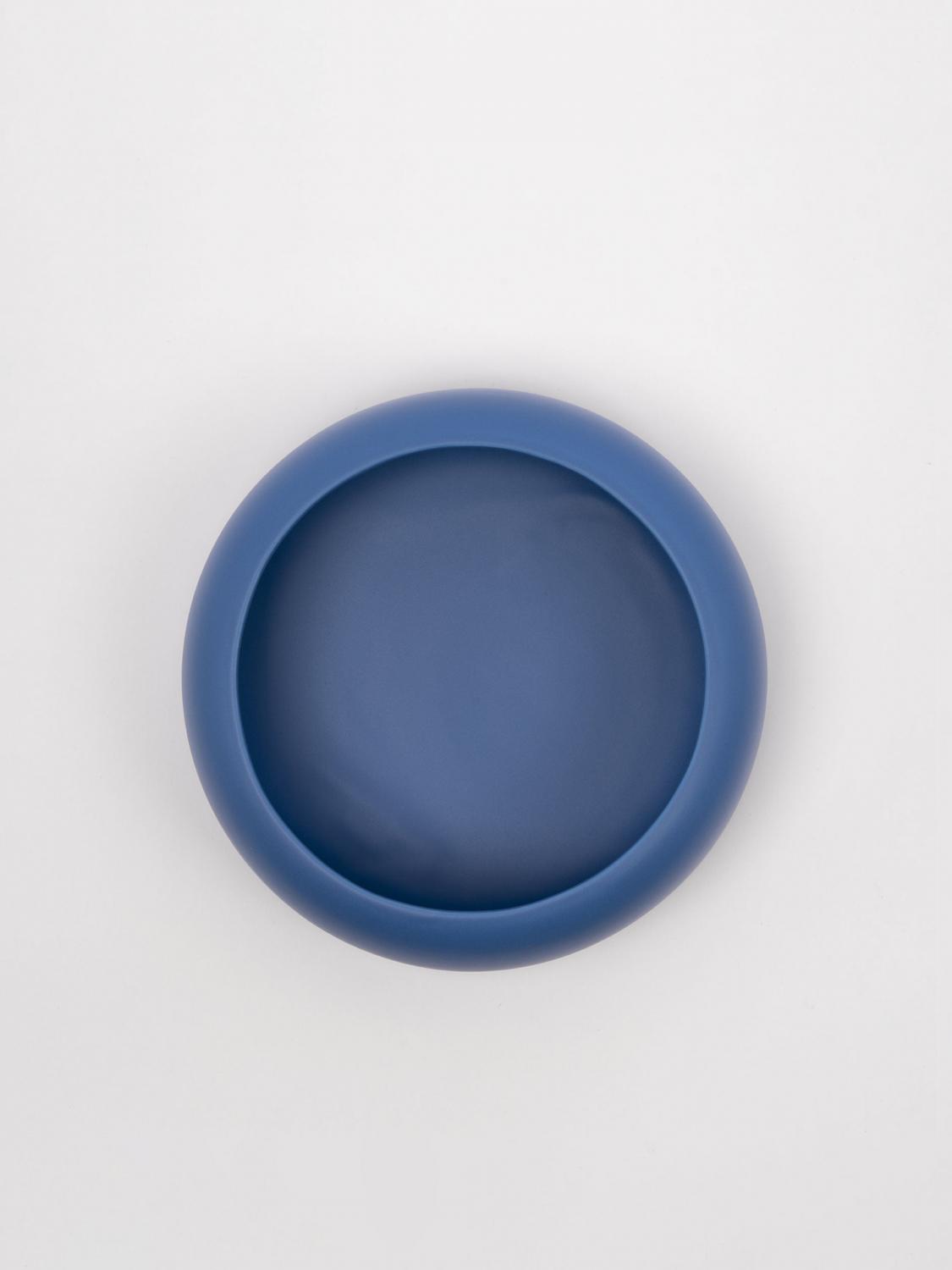RAAWII CONTENITORI E CESTE: Centrotavola Omar piccolo Raawii in ceramica , Blue - Img 2