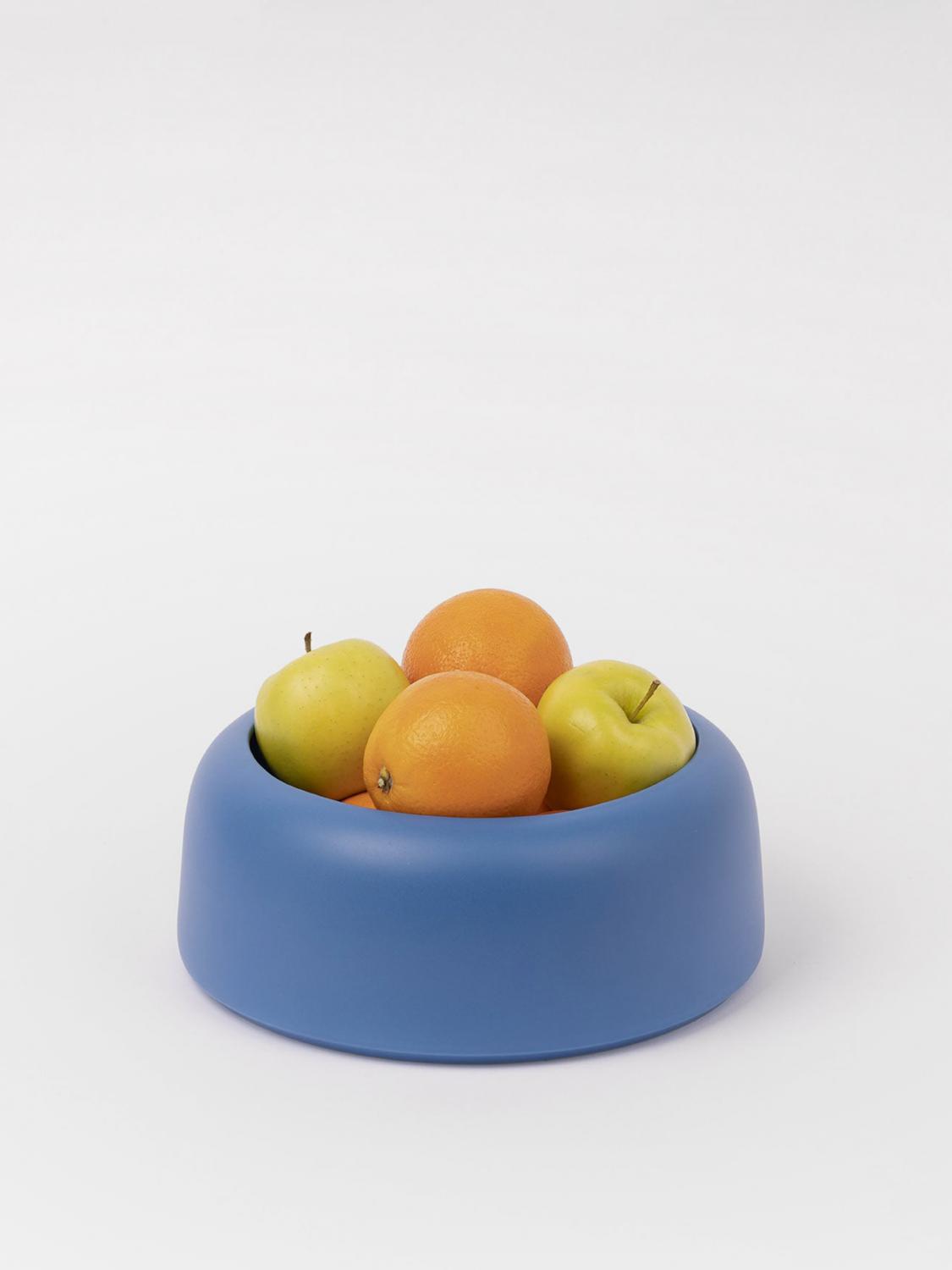 RAAWII CONTENITORI E CESTE: Centrotavola Omar piccolo Raawii in ceramica , Blue - Img 3