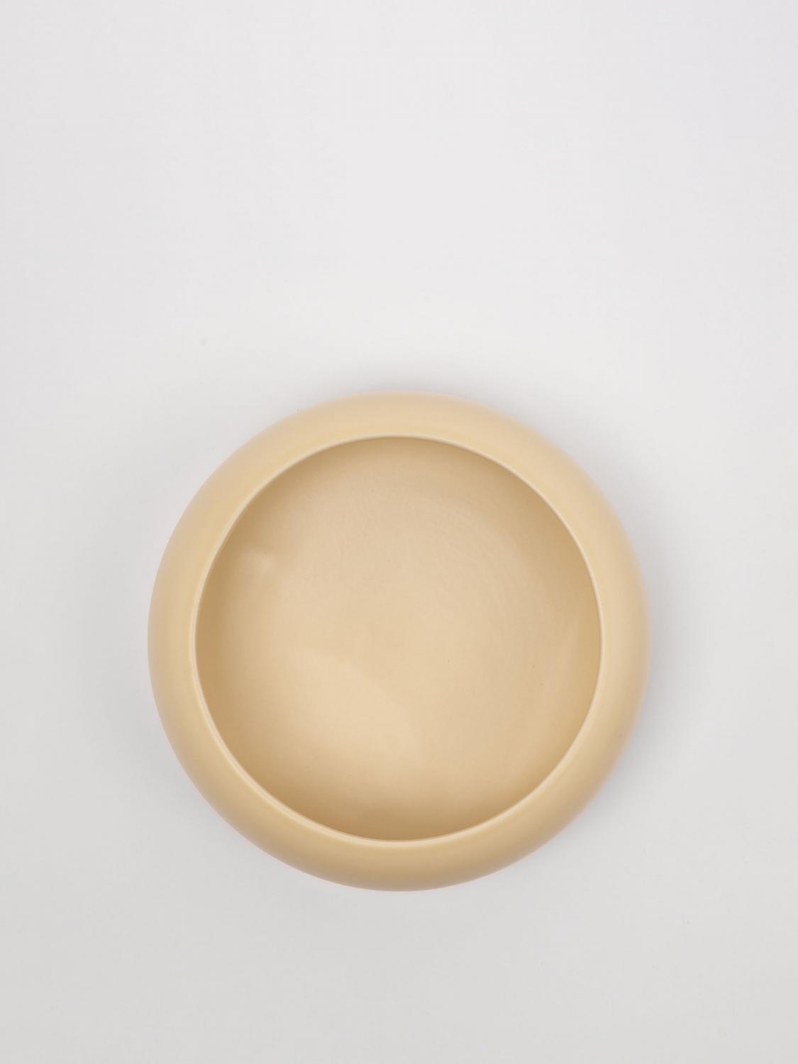 RAAWII CONTENITORI E CESTE: Centrotavola Omar piccolo Raawii in ceramica , Giallo - Img 2