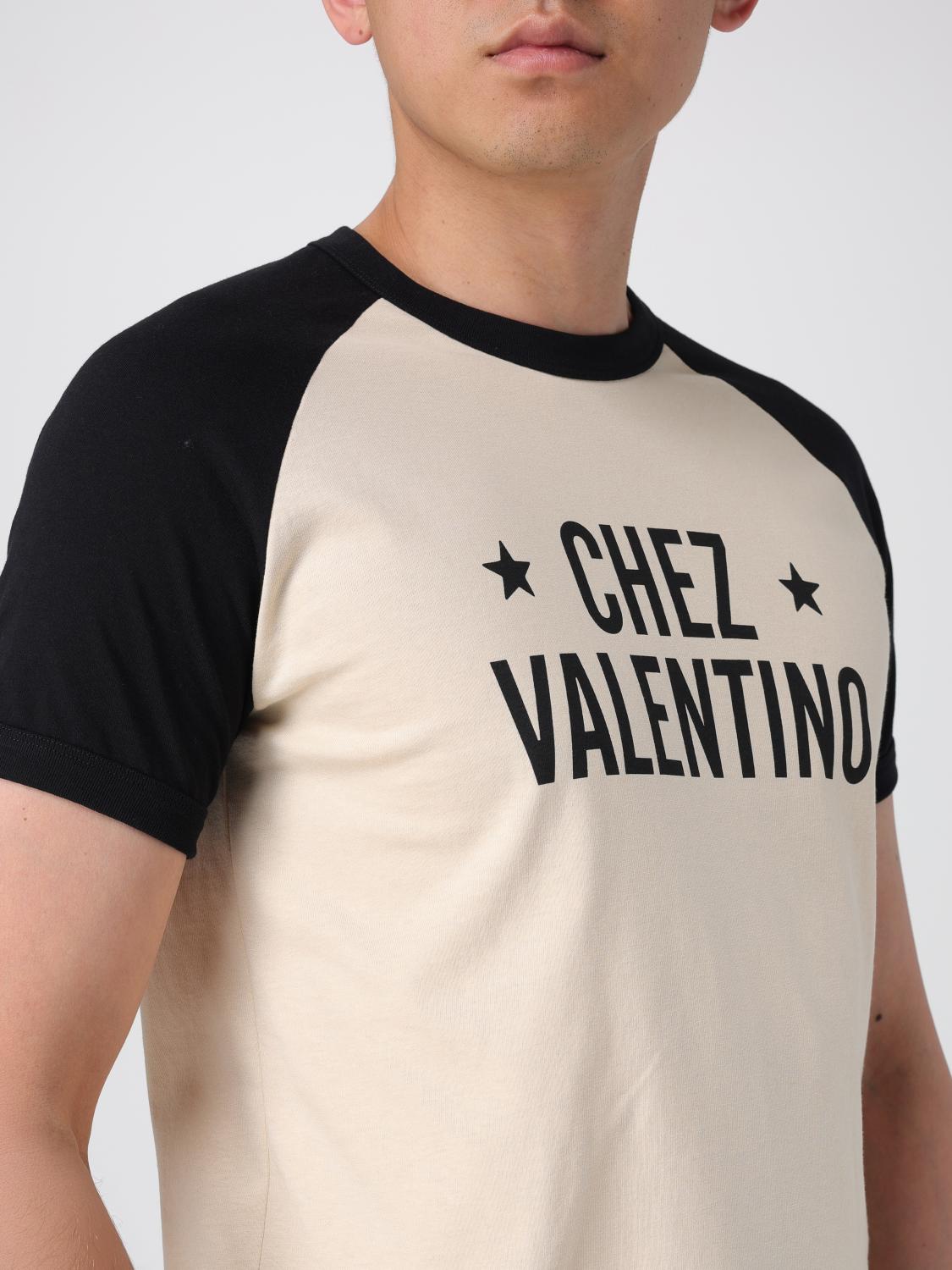Tシャツ・カットソー VALENTINO Men T-shirt Butter 7V3MG17DAYC QT3 VALENTINO: T-shirt men - Butter | Valentino t-shirt