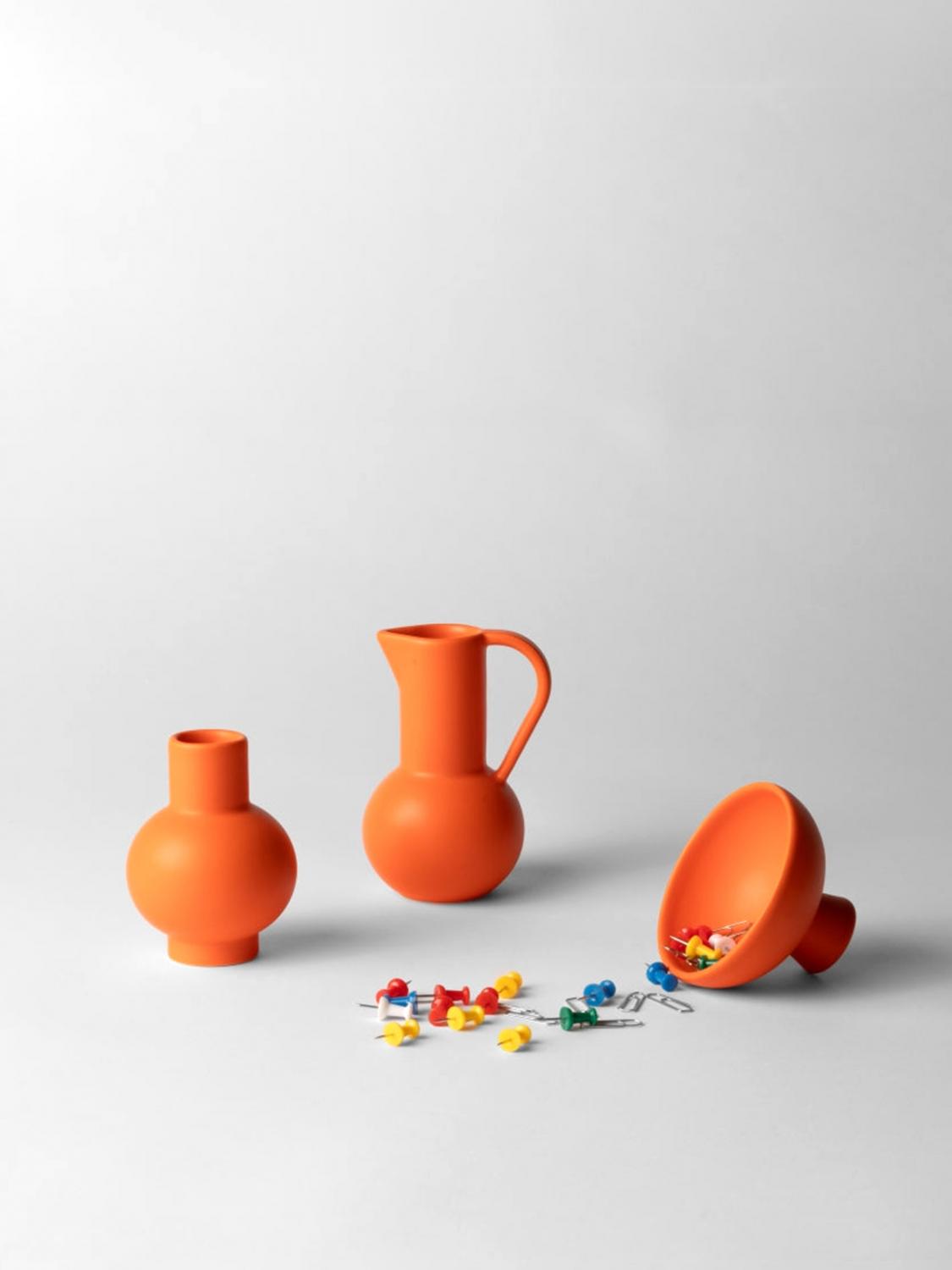 RAAWII VASI: Bowl Strøm Raawii in ceramica , Arancione - Img 2