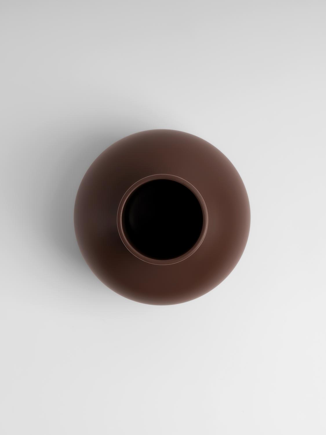 RAAWII VASI: Vaso Strøm grande Raawii in ceramica , Marrone - Img 2