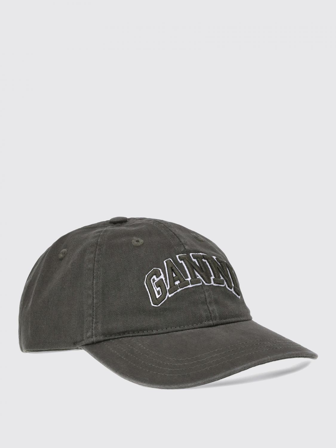 ハット GANNI Woman Hat Green A6899 861 GANNI: Hat woman - Green | Ganni hat A6899 online at GIGLIO.COM