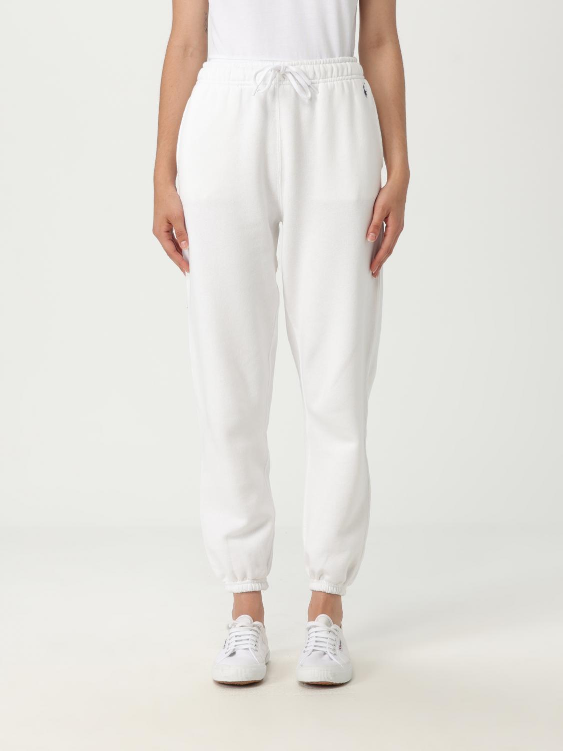 パンツ POLO RALPH LAUREN Woman Pants White 211943009 001 POLO RALPH LAUREN: Pants woman - White | Polo Ralph Lauren