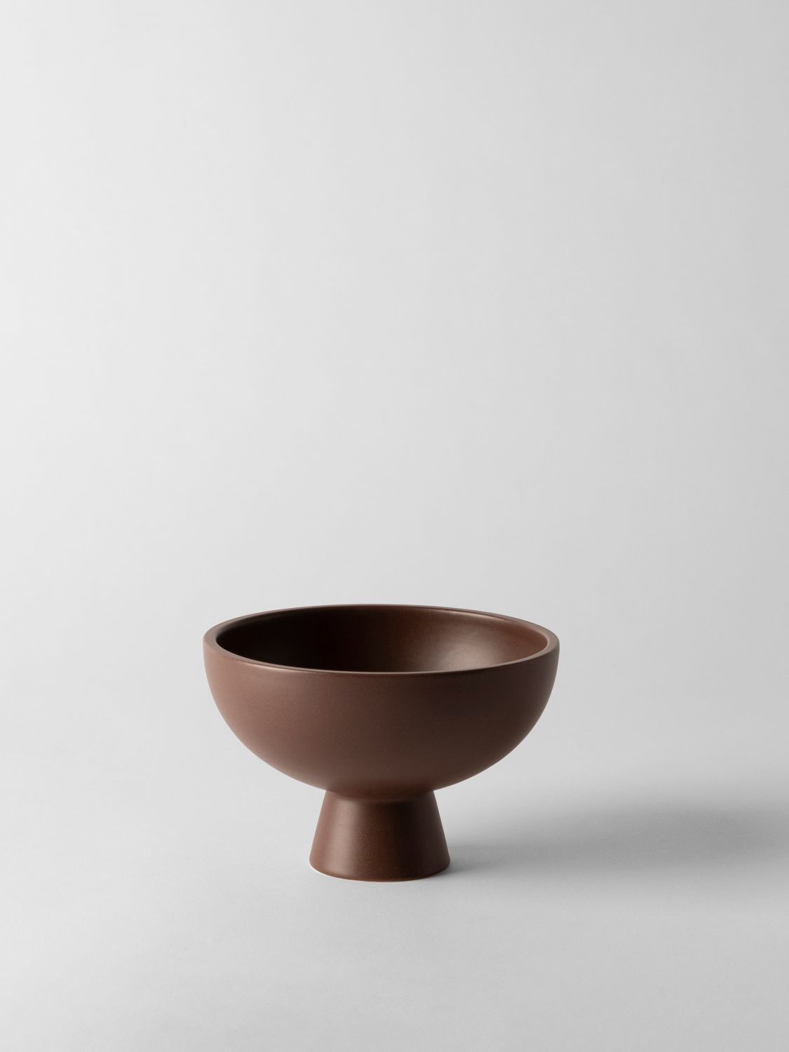 RAAWII VASI: Vaso Strøm piccolo Raawii in ceramica , Marrone - Img 1