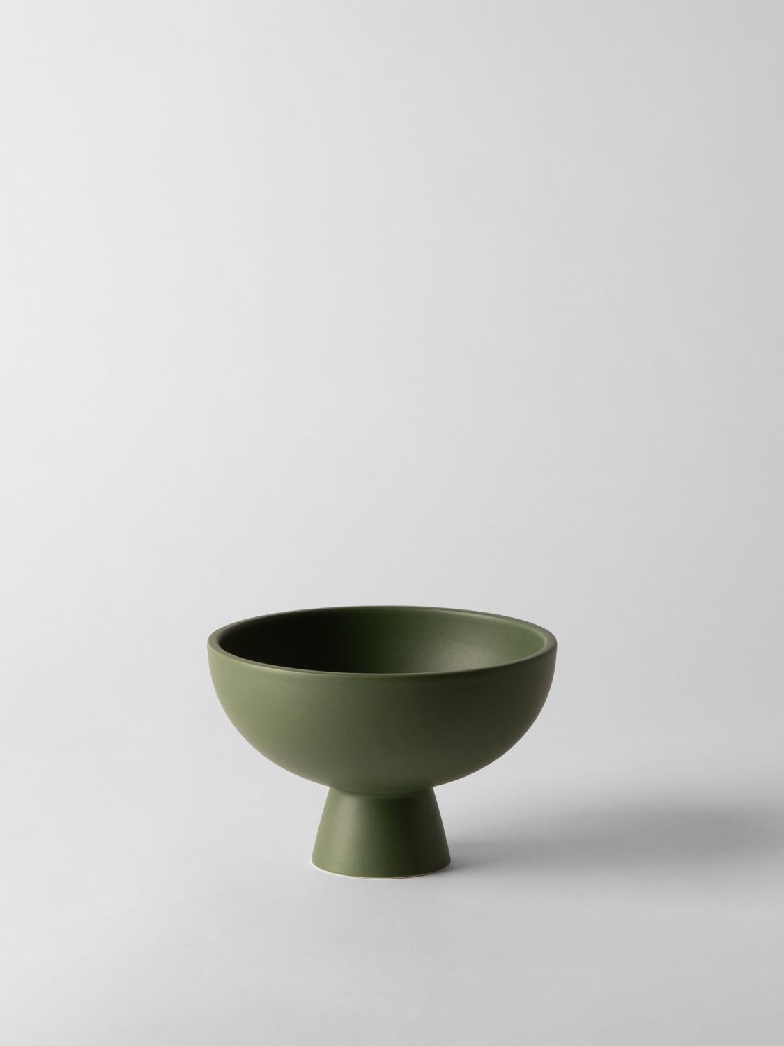 RAAWII VASI: Vaso Strøm piccolo Raawii in ceramica , Verde - Img 1