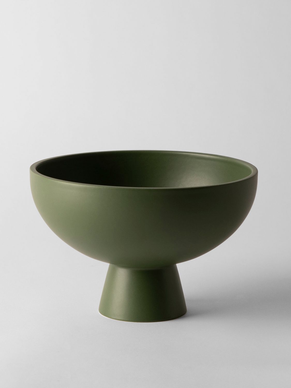 RAAWII VASI: Vaso Strøm grande Raawii in ceramica , Verde - Img 1