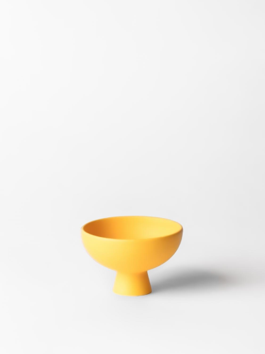 RAAWII VASI: Bowl Strøm Raawii in ceramica , Giallo - Img 1