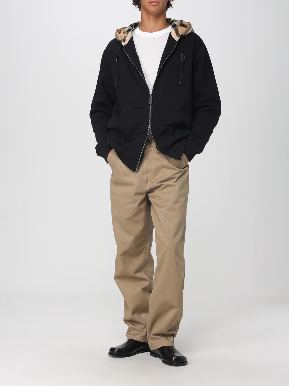 BURBERRY SWEATSHIRT: Jacket men Burberry, Black - Img 2