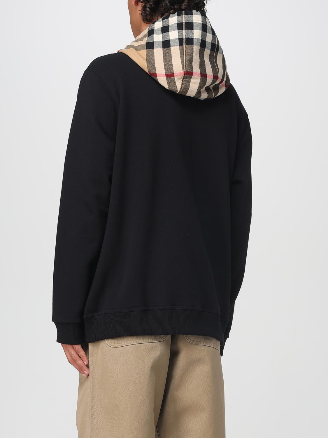 BURBERRY SWEATSHIRT: Jacket men Burberry, Black - Img 3