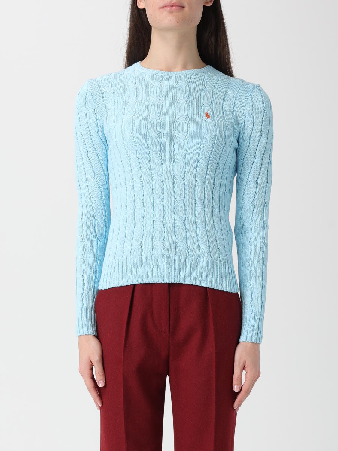 POLO RALPH LAUREN PULLOVER: Pullover damen Polo Ralph Lauren, Blau 1 - Img 1