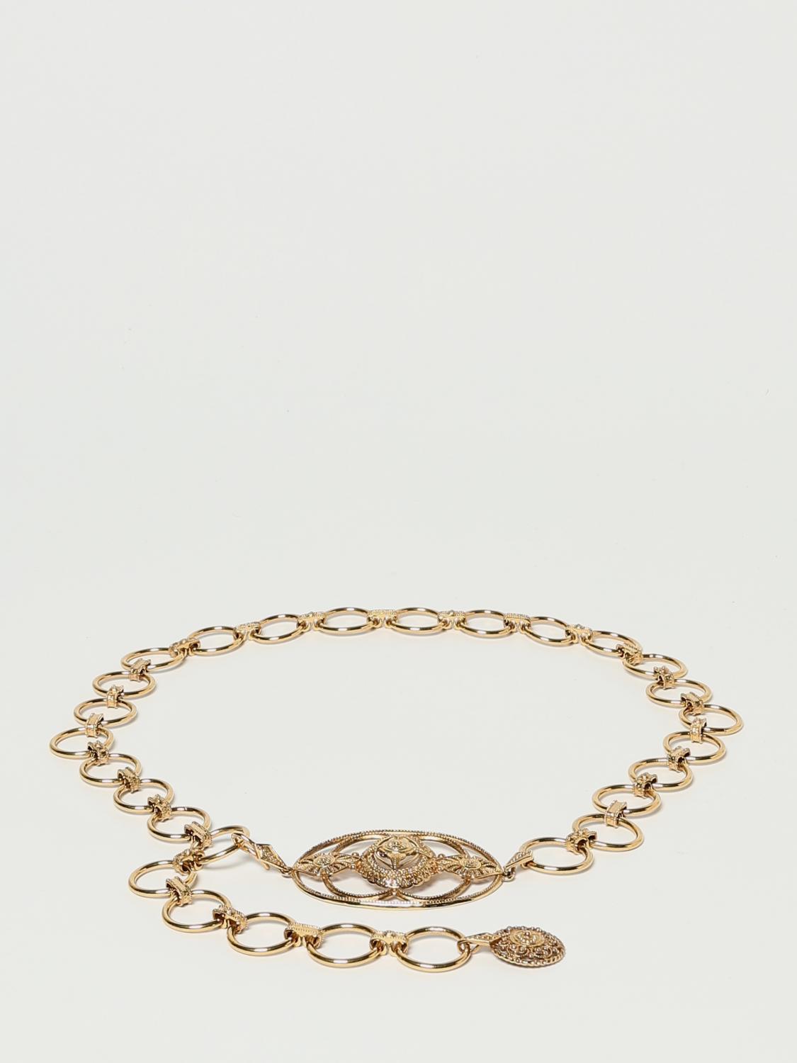 ベルト CHLOE Woman Belt Gold CH25ABJ09C87 9DC CHLOÉ: Belt woman - Gold | Chloé belt CH25ABJ09C87 online at