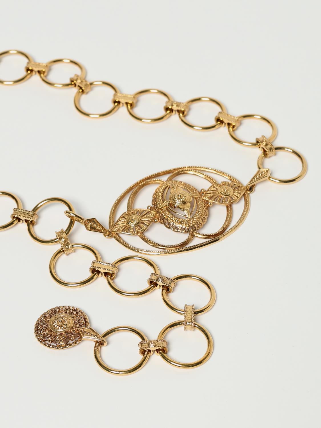 ベルト CHLOE Woman Belt Gold CH25ABJ09C87 9DC CHLOÉ: Belt woman - Gold | Chloé belt CH25ABJ09C87 online at