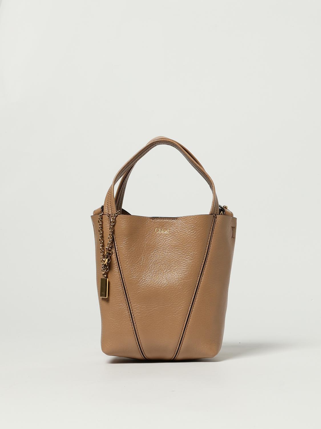 ハンドバッグ Chloe HAND BAG (CH25SS812N84 20E) CHLOÉ: Handbag woman - Beige | Chloé handbag CH25SS812N84