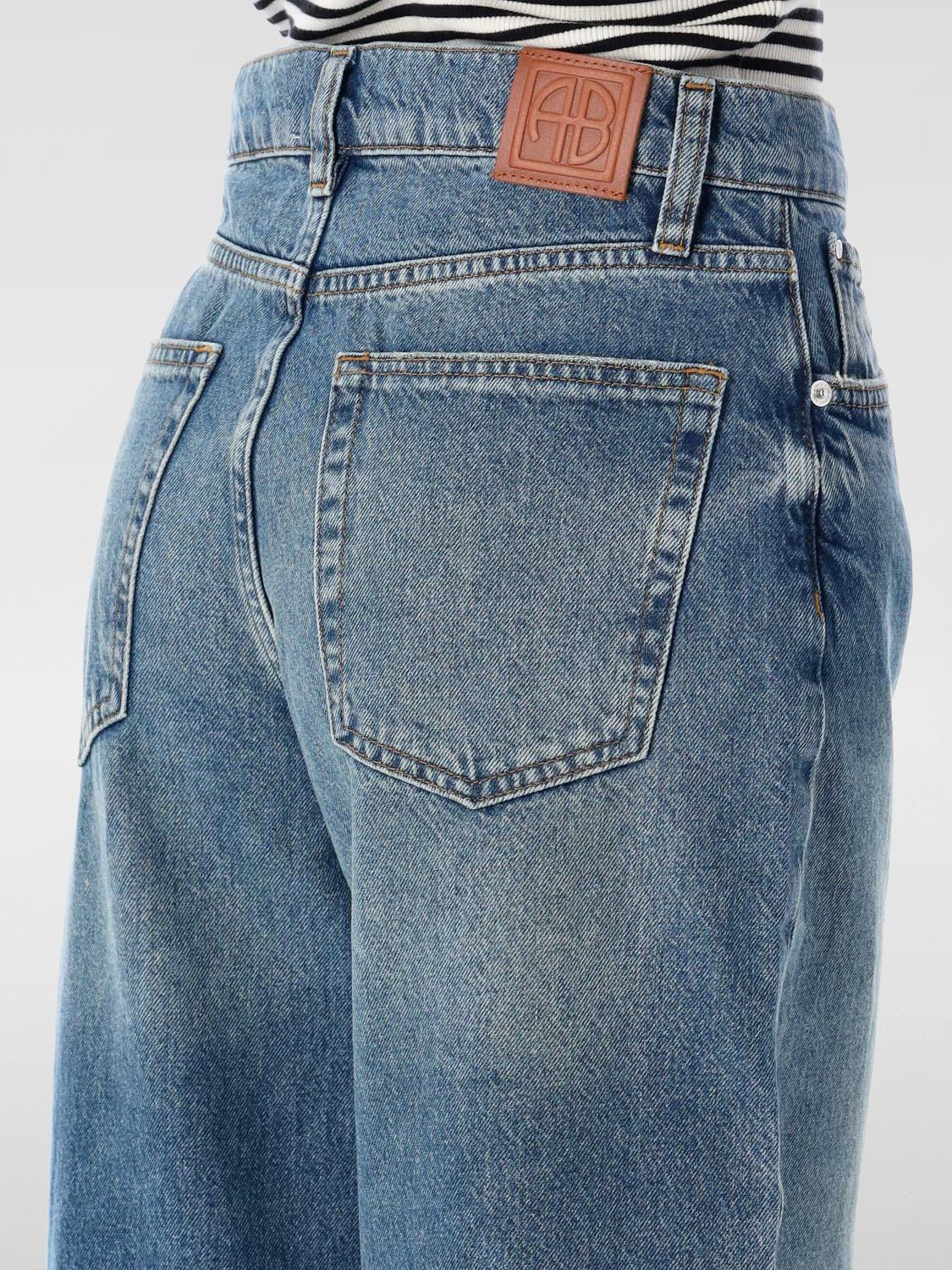 デニム・ジーパン ANINE BING Woman Jeans Blue A0610892 WHD30 Anine Bing Jeans - Blue - Women | A0610892WHD30 | thebs.com