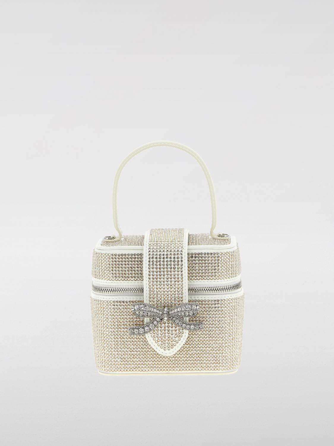 バッグ・カバンその他 SELF-PORTRAIT Woman Mini bag White PF25309CH CHAMPAGNE SELF-PORTRAIT: Shoulder bag woman - White | Self-Portrait