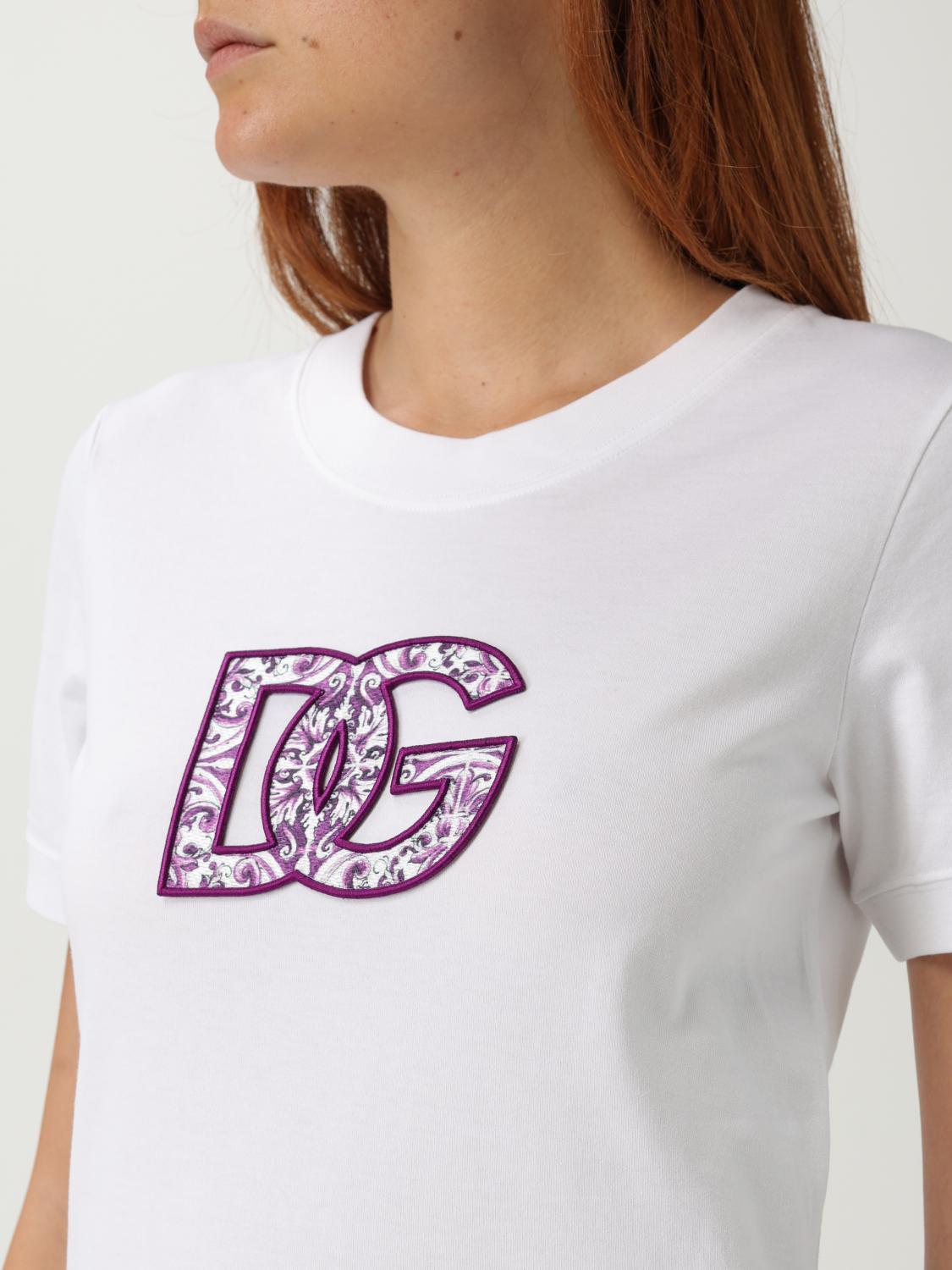 Tシャツ・カットソー DOLCE & GABBANA Woman T-Shirt White F8N08ZGDC6U W0800 DOLCE & GABBANA: T-shirt woman - White | Dolce & Gabbana t