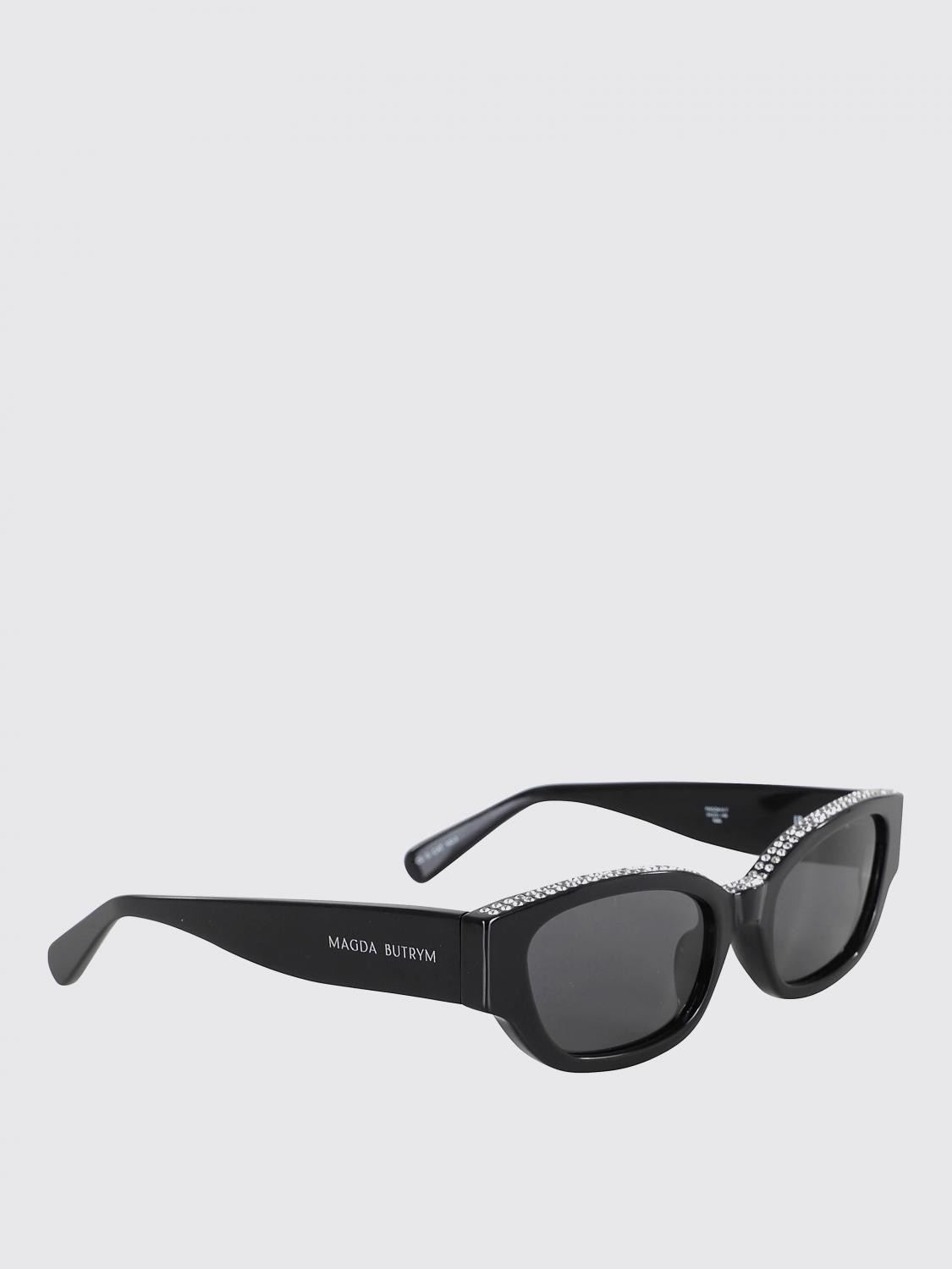 MAGDA BUTRYM SUNGLASSES: Sunglasses woman Magda Butrym, Black - Img 1