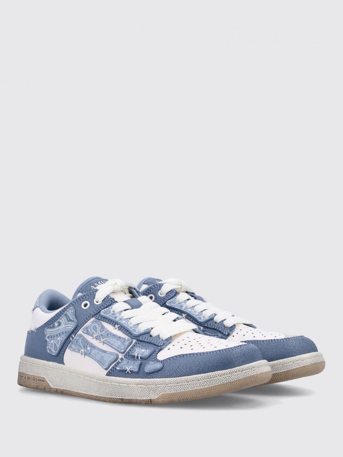 スニーカー AMIRI Men Sneakers Gnawed Blue AMFOSR1140 ASHLEY BLUE AMIRI: Sneakers men - Gnawed Blue | Amiri sneakers