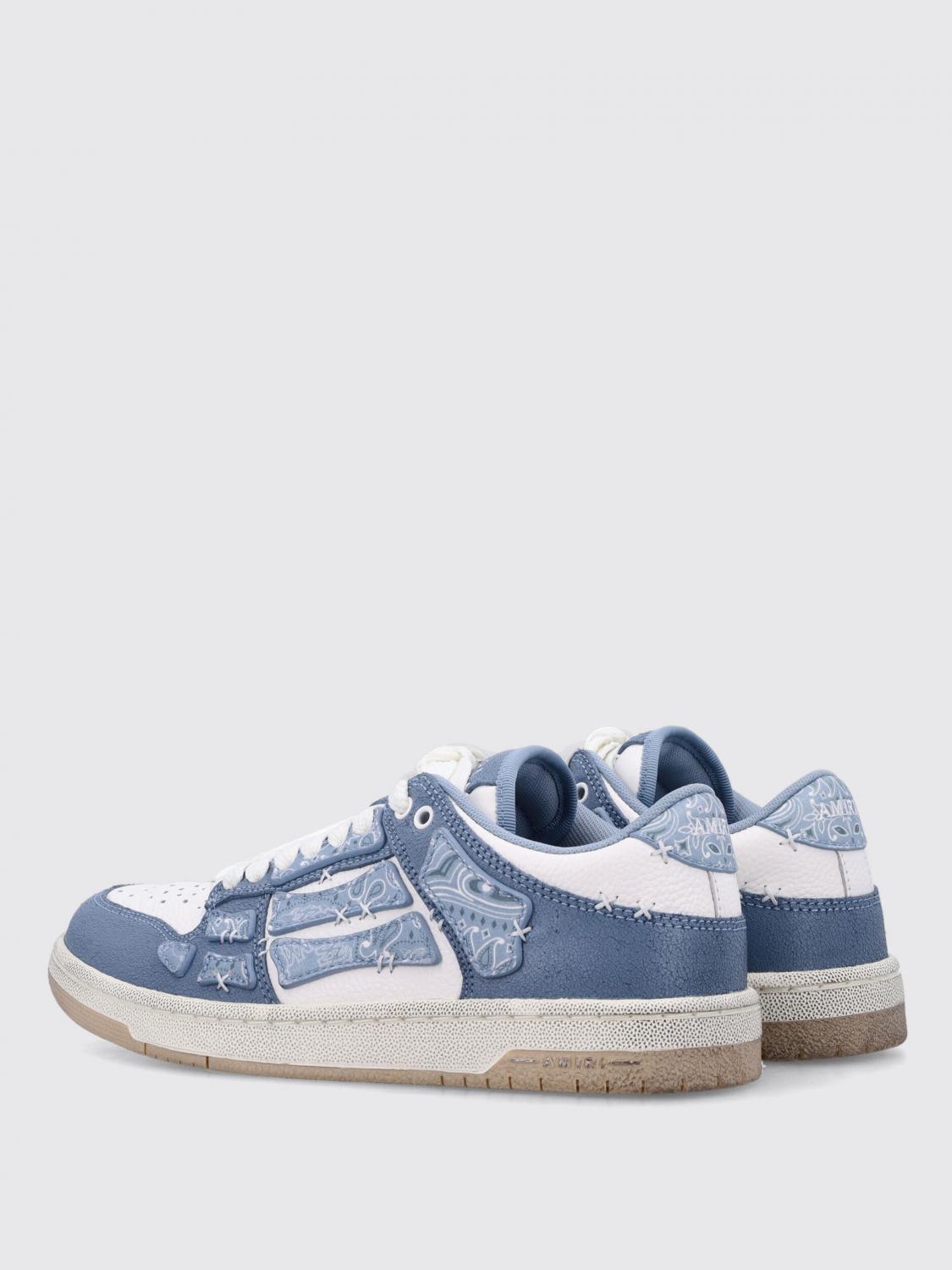 スニーカー AMIRI SNEAKER (AMFOSR1140 ASHLEYBLUE) AMIRI: Sneakers men - Gnawed Blue | Amiri sneakers