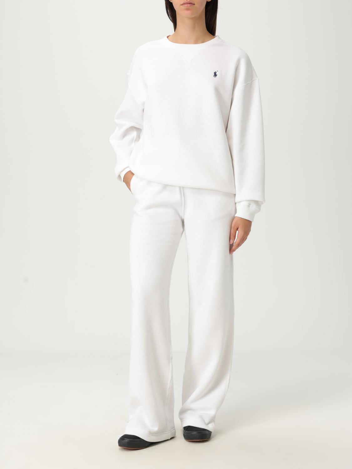 パンツ POLO RALPH LAUREN Woman Pants White 211977959 003 POLO RALPH LAUREN: Pants woman - White | Polo Ralph Lauren