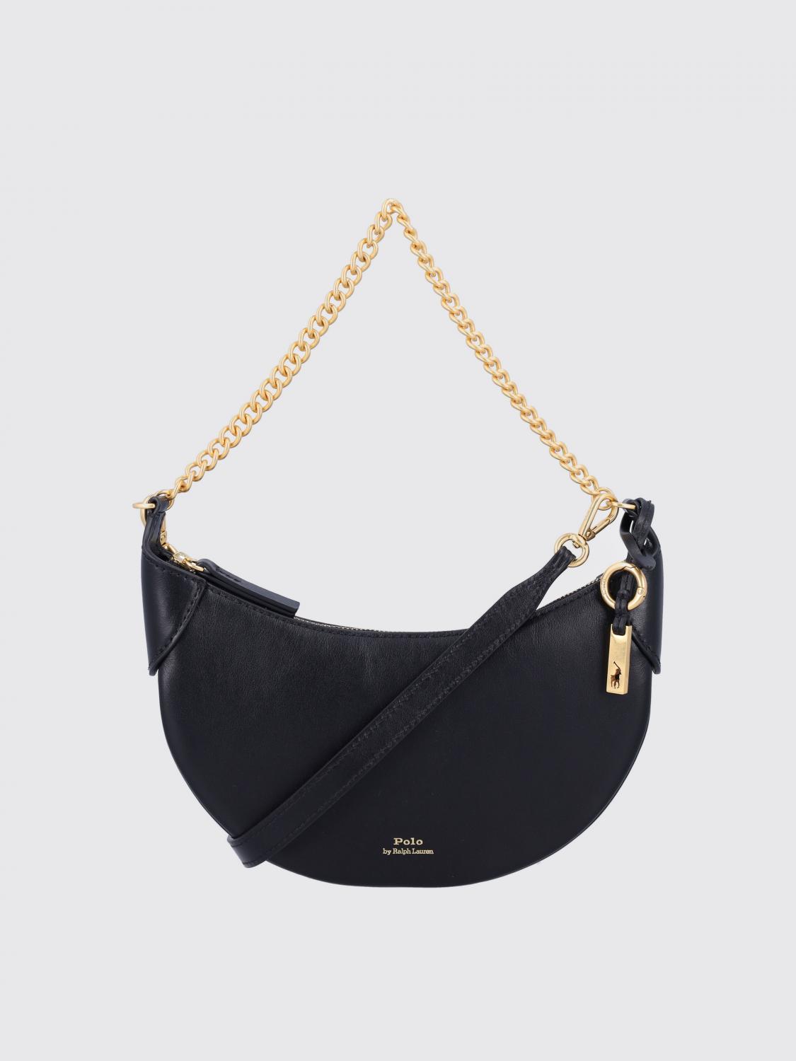 ハンドバッグ POLO RALPH LAUREN Woman Handbag Black 428977210 001 POLO RALPH LAUREN: Handbag woman - Black | Polo Ralph Lauren